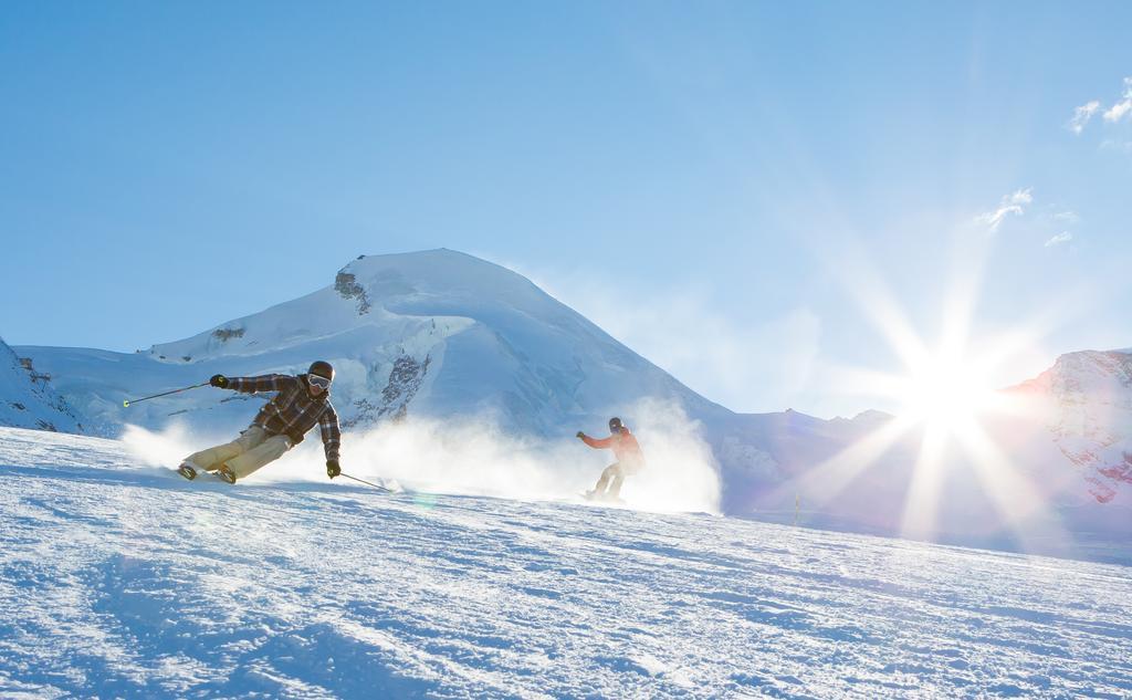 Hotel Garni Domino Saas-Fee Eksteriør bilde