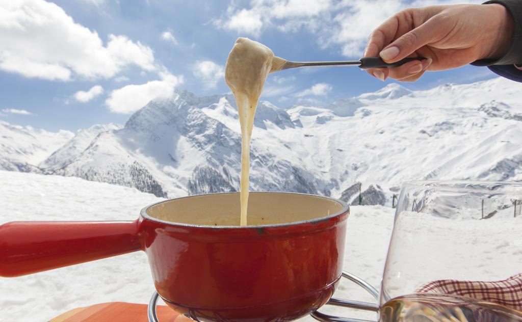 Hotel Garni Domino Saas-Fee Eksteriør bilde