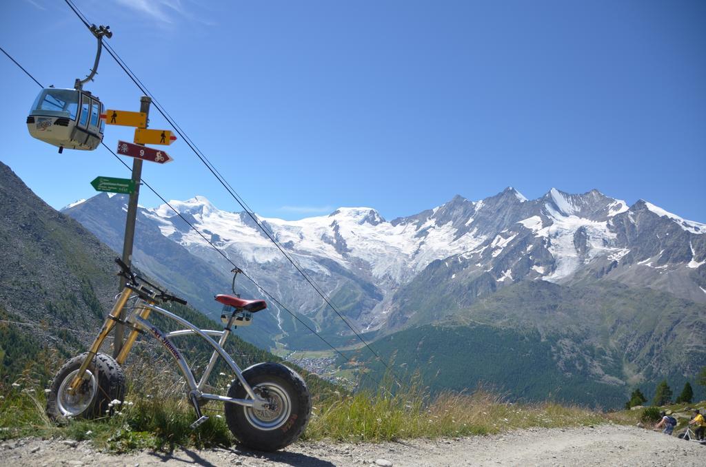 Hotel Garni Domino Saas-Fee Eksteriør bilde